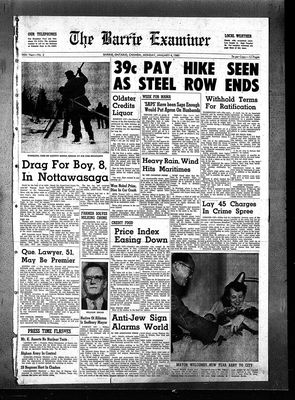 Barrie Examiner, 4 Jan 1960