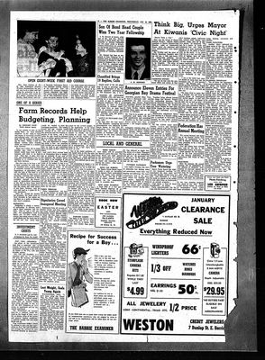 Barrie Examiner, 13 Jan 1960