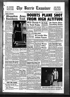 Barrie Examiner, 11 May 1960