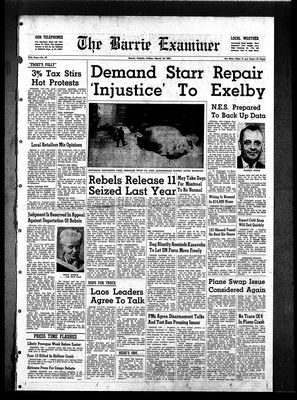 Barrie Examiner, 10 Mar 1961