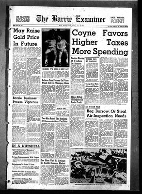 Barrie Examiner, 19 Jun 1961