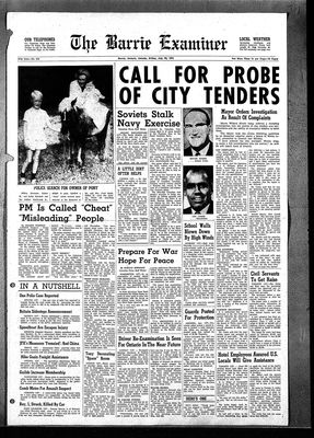 Barrie Examiner, 28 Jul 1961