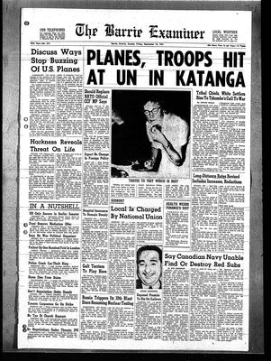 Barrie Examiner, 15 Sep 1961