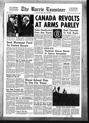 Barrie Examiner, 22 Mar 1962