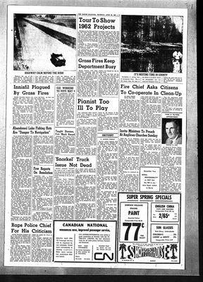 Barrie Examiner, 26 Apr 1962