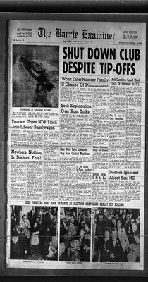 Barrie Examiner, 10 May 1962