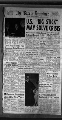 Barrie Examiner, 18 May 1962