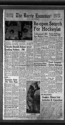 Barrie Examiner, 2 Jun 1962