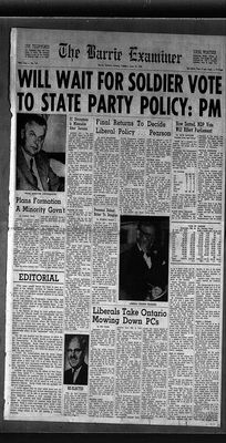 Barrie Examiner, 19 Jun 1962