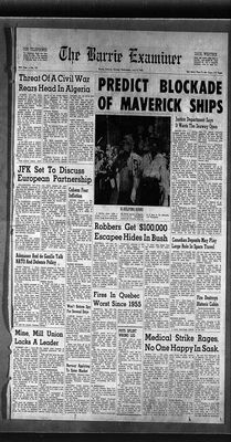 Barrie Examiner, 4 Jul 1962