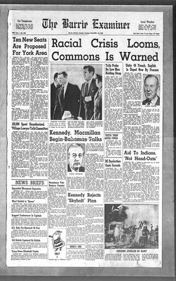 Barrie Examiner, 18 Dec 1962