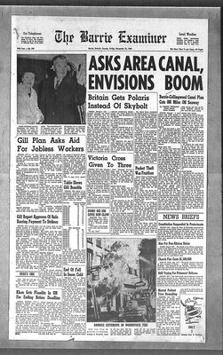 Barrie Examiner, 21 Dec 1962