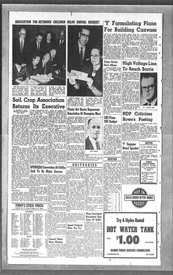 Barrie Examiner, 16 Jan 1963