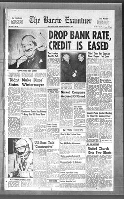 Barrie Examiner, 14 Nov 1962