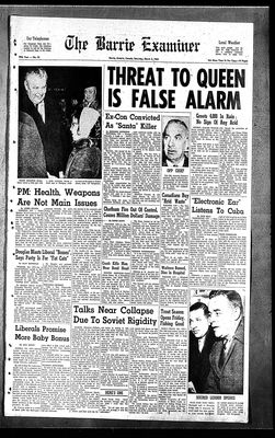 Barrie Examiner, 2 Mar 1963