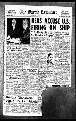 Barrie Examiner, 13 Mar 1963