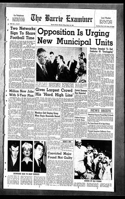 Barrie Examiner, 15 Mar 1963