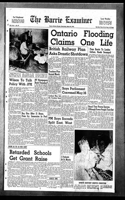 Barrie Examiner, 27 Mar 1963