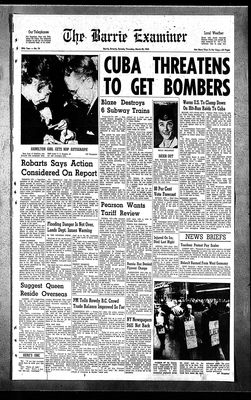 Barrie Examiner, 28 Mar 1963