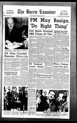 Barrie Examiner, 10 Apr 1963