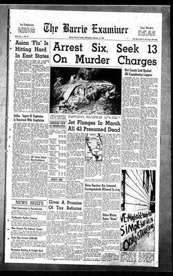 Barrie Examiner, 13 Feb 1963