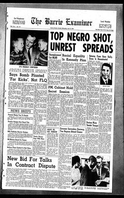 Barrie Examiner, 12 Jun 1963