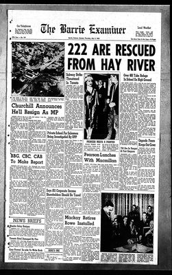 Barrie Examiner, 2 May 1963