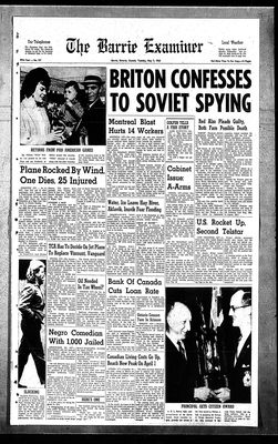 Barrie Examiner, 7 May 1963