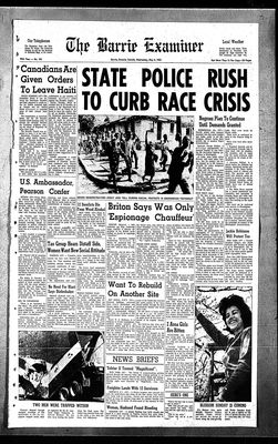 Barrie Examiner, 8 May 1963