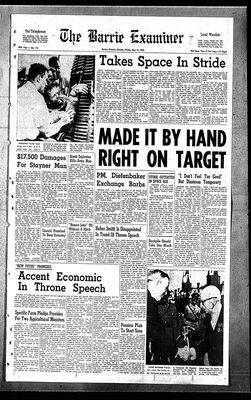 Barrie Examiner, 17 May 1963