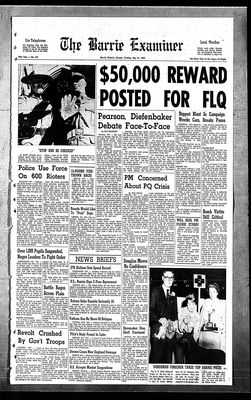 Barrie Examiner, 21 May 1963