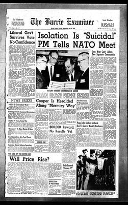 Barrie Examiner, 22 May 1963