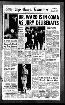 Barrie Examiner, 31 Jul 1963