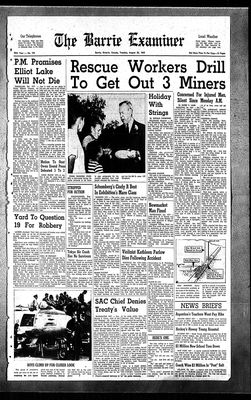 Barrie Examiner, 20 Aug 1963