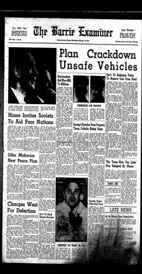 Barrie Examiner, 12 Feb 1964