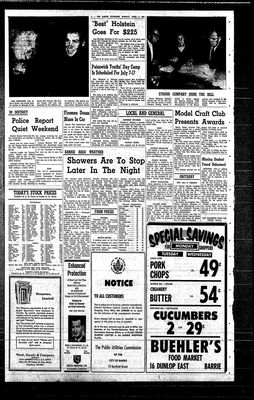 Barrie Examiner, 6 Apr 1964