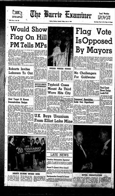 Barrie Examiner, 5 Jun 1964