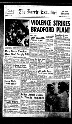 Barrie Examiner, 26 Jun 1964