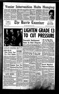 Barrie Examiner, 3 Jul 1964