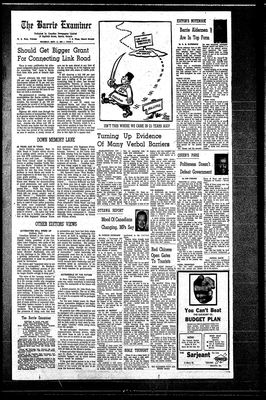 Barrie Examiner, 17 Sep 1964