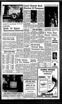 Barrie Examiner, 21 Sep 1964