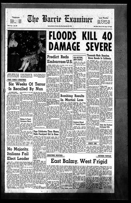 Barrie Examiner, 26 Dec 1964