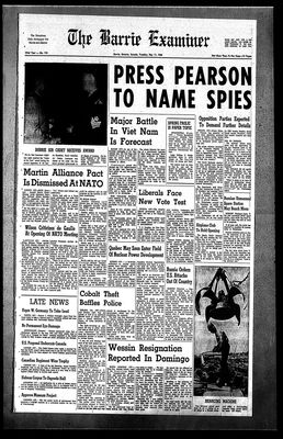 Barrie Examiner, 11 May 1965