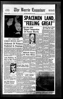 Barrie Examiner, 7 Jun 1965