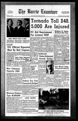 Barrie Examiner, 13 Apr 1965