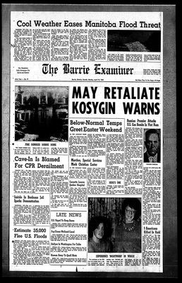 Barrie Examiner, 19 Apr 1965