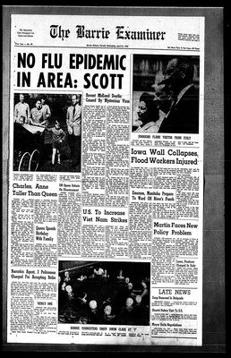 Barrie Examiner, 21 Apr 1965