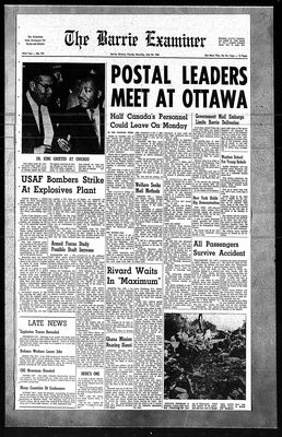 Barrie Examiner, 24 Jul 1965