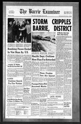 Barrie Examiner, 31 Jan 1966