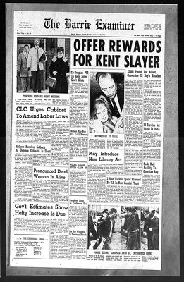 Barrie Examiner, 15 Feb 1966